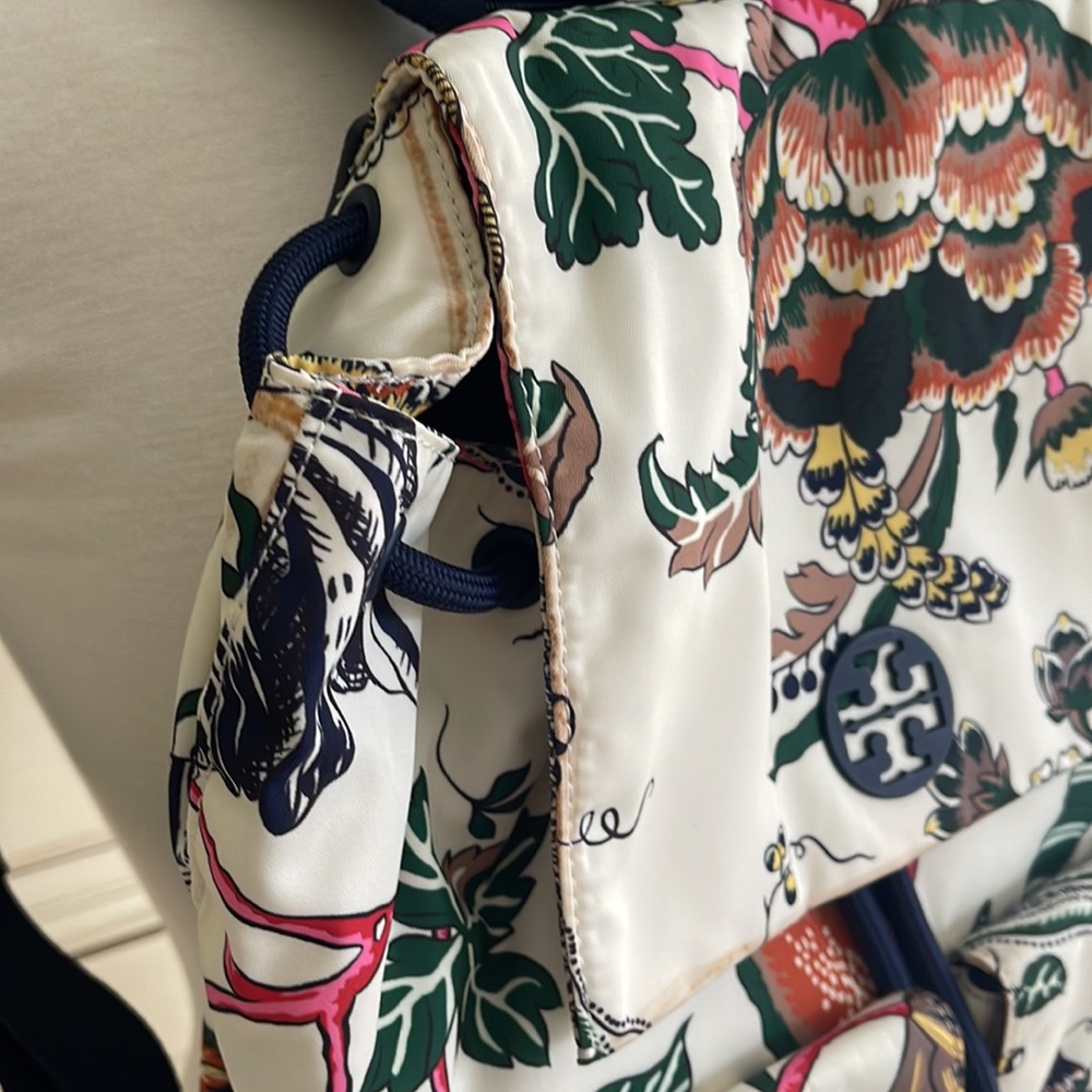 Tory Burch Tilda Happy Times Backpack - Picture 12 of 13